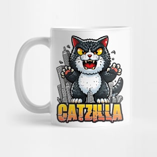 Catzilla S01 D08 Mug